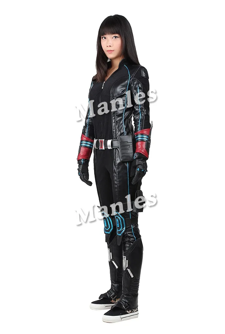 Black Widow Natasha Romanoff Costume The Avengers 2 Cosplay Outfit Halloween Superhero Women Clothes Party Custom Made Adult