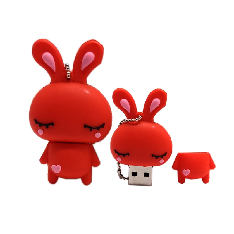 USB-накопитель с мультяшными кроликами 4 ГБ 8 16 32 64 | Компьютеры и офис