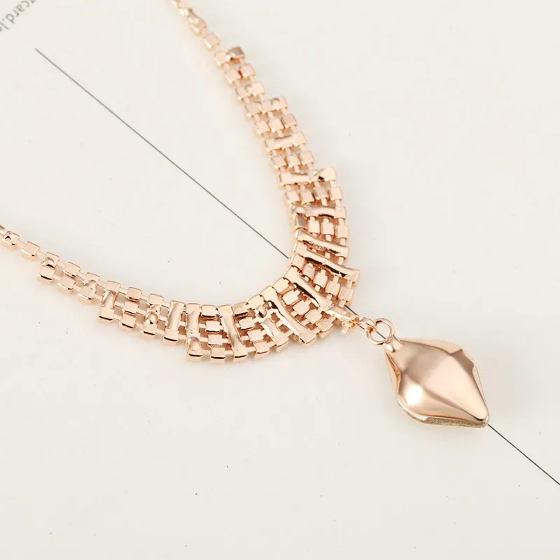 Neoglory австрийские стразы роза Чокеры золотой цвет ожерелья и подвески новинка 2020