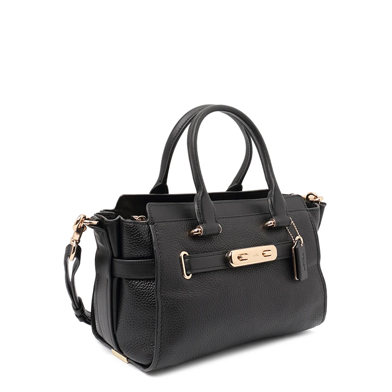 Coach Swagger 27 кожаная сумка Carryall Bag 87295|Сумки с ручками| |
