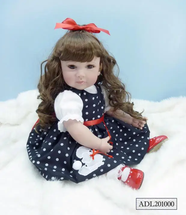 Новейшие виниловые силиконовые куклы Новорожденные сопровождаются ручной