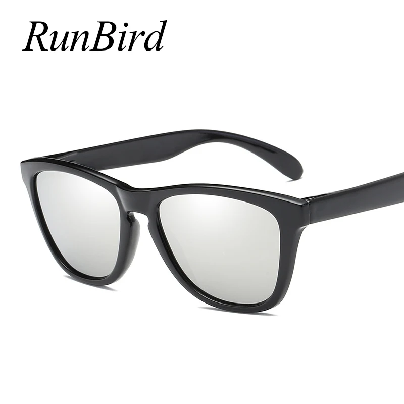 Солнцезащитные очки RunBird Мужские поляризационные винтажные зеркальные