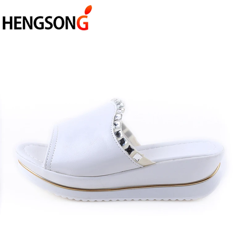 HENGSONG/sapato feminino Летние босоножки для девочек 2020 года Женские шлепанцы Босоножки на
