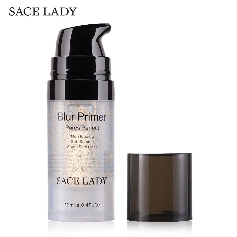 SACE LADY грунтовка для макияжа крем основа лица 24 к Золотая фольга Профессиональный