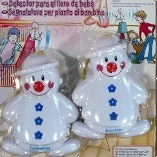 Симпатичный беспроводной детектор плача монитор сигнализация|alarm|alarm wirelessalarm