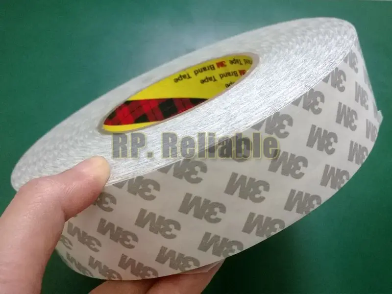 

1 Roll 26mm*50M 3M 9080 High Performance Non-woven Double Coated Tape with Acrylic Adhesive for Metals Glass Paper Plastic