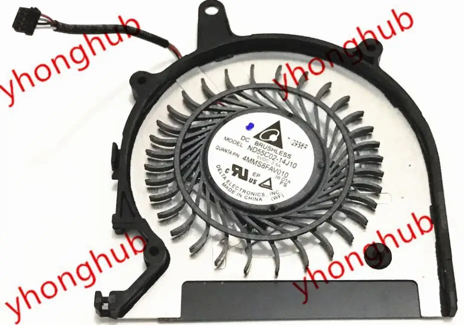 Охлаждающий вентилятор Delta Electronics UDQFVSR01DF0 Pro 13 SVP132 SVP132A ND55C02 300 0101 2755 A 39P6887 DC5V 0.22A|svp132