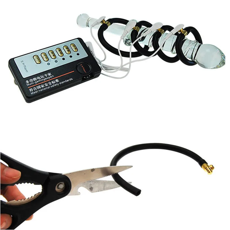 Электрический шок кольцо для пениса черный силиконовый пенис Cockring Задержка