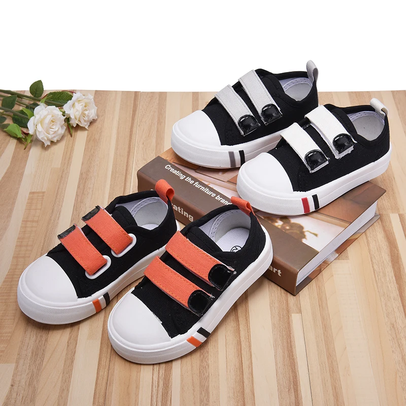 Кроссовки холщовые для маленьких мальчиков и девочек повседневная обувь бега