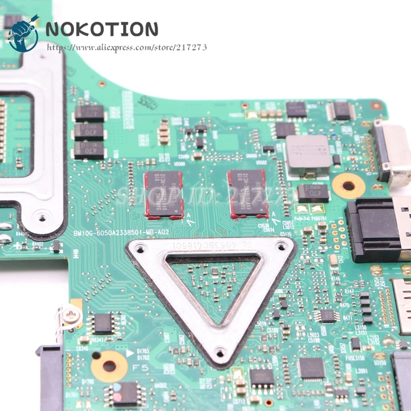 Материнская плата NOKOTION V000245020 6050A2338501 для ноутбука Toshiba Satellite L630 материнская HM55 DDR3
