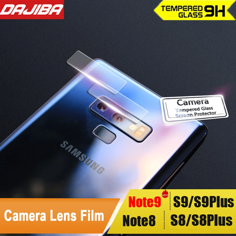 Брендовая пленка для объектива камеры из закаленного стекла Samsung Galaxy Note9 Note8 S9 Plus S8