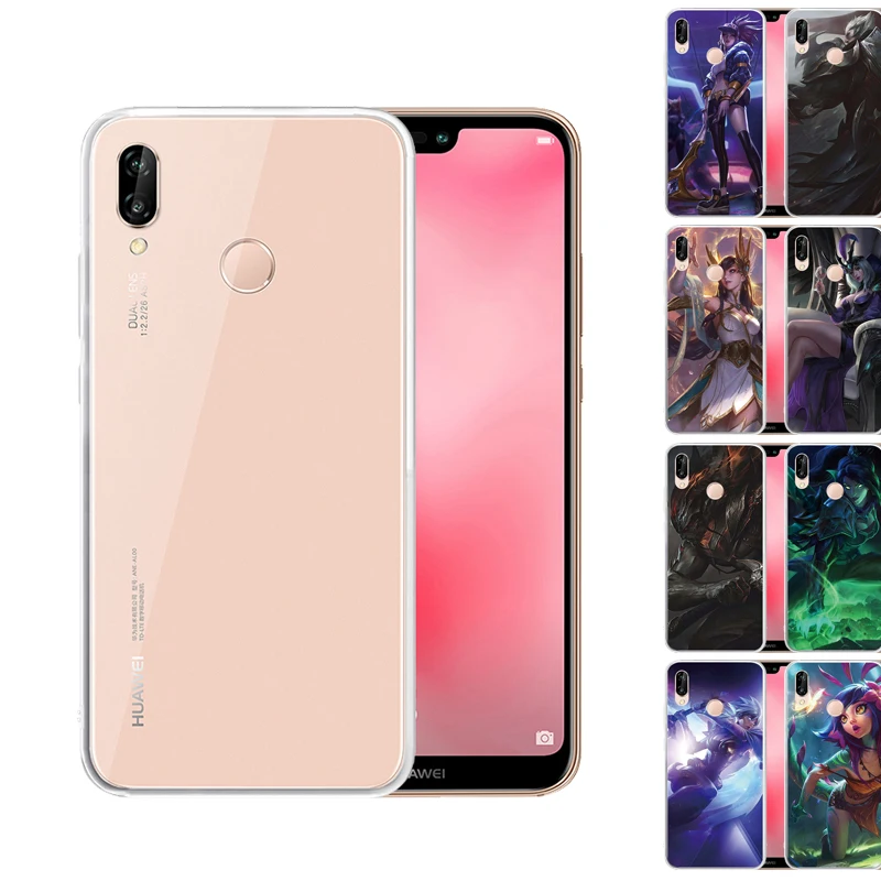 Тонкий Силиконовый ТПУ мягкий чехол для телефона huawei P20 Lite/Нова 3E крышка Капа Fundas