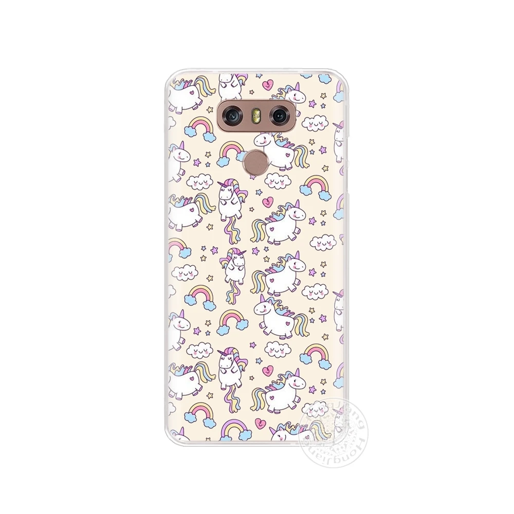 HAMEINUO чехол для телефона с единорогом лошадью LG G6 G5 K10 K7 K4 magna Spirit 2016 2017|cover for lg|phone