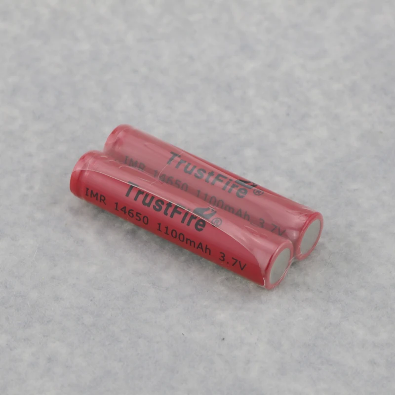 TrustFire IMR 14650 1100 мАч 3 7 В Высокая мощность аккумулятора выход 5A для электронной