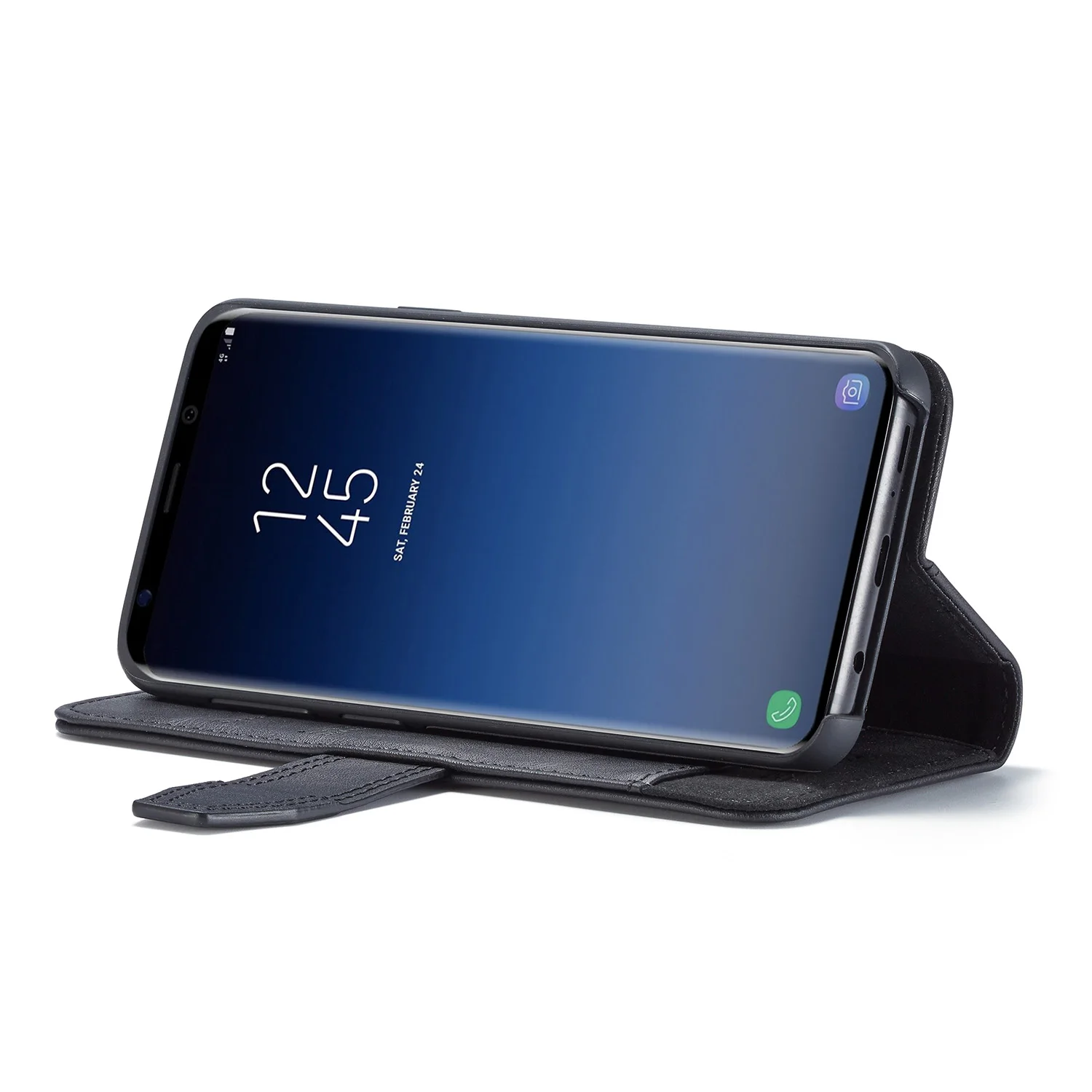BRG кожаный чехол для samsung galaxy S9 note 9 plus Многофункциональный флип-чехол телефона