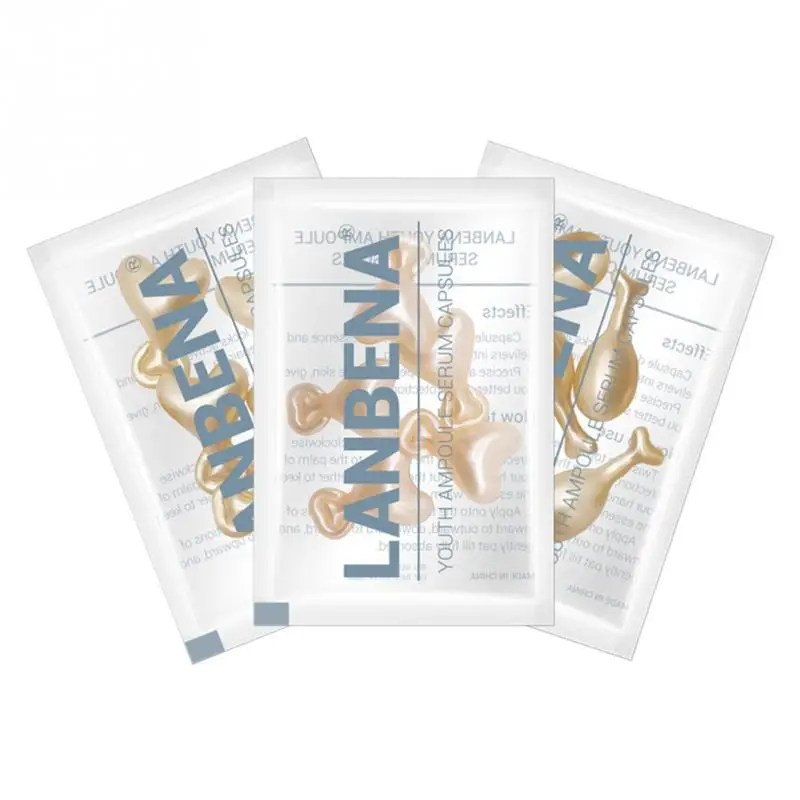 Новый 24 К золото пептид морщин глаз Ампуле Capsule Сыворотки Anti Aging тонких линий