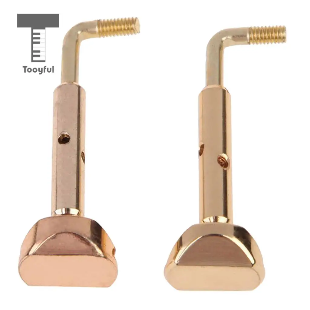 

2 шт., медные зажимные винты для подбородка скрипки 3/4 4/4