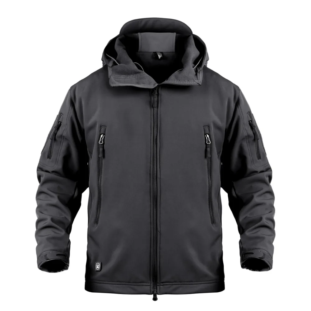 XS-5XL 145 см бюст V5.0 тактическая уличная куртка из кожи акулы Софтшелл мужская охотничья куртка камуфляжной расцветки с капюшоном Женское пальто для кемпинга и альпинизма