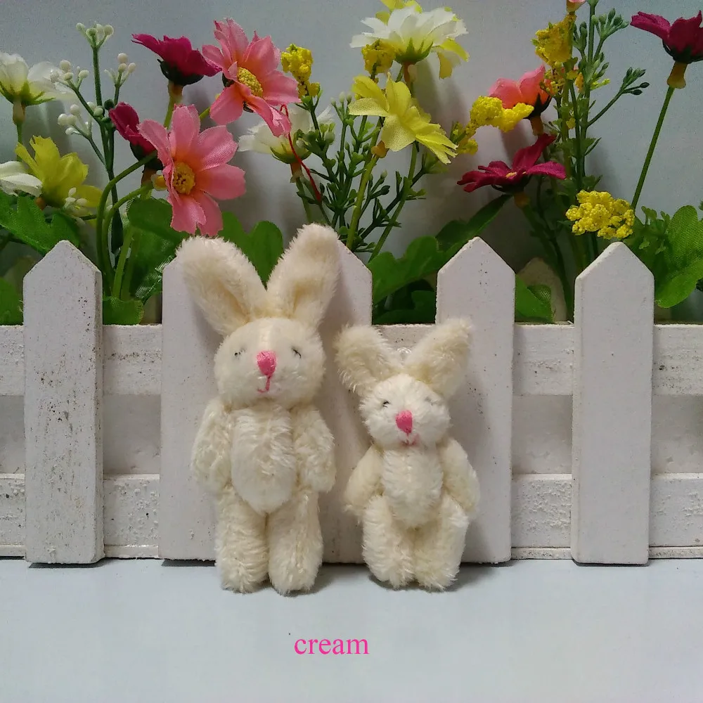 Длинная шерстяная подвеска в виде кролика 6 см 8 см|mini bunny|plush pendantplush lot |