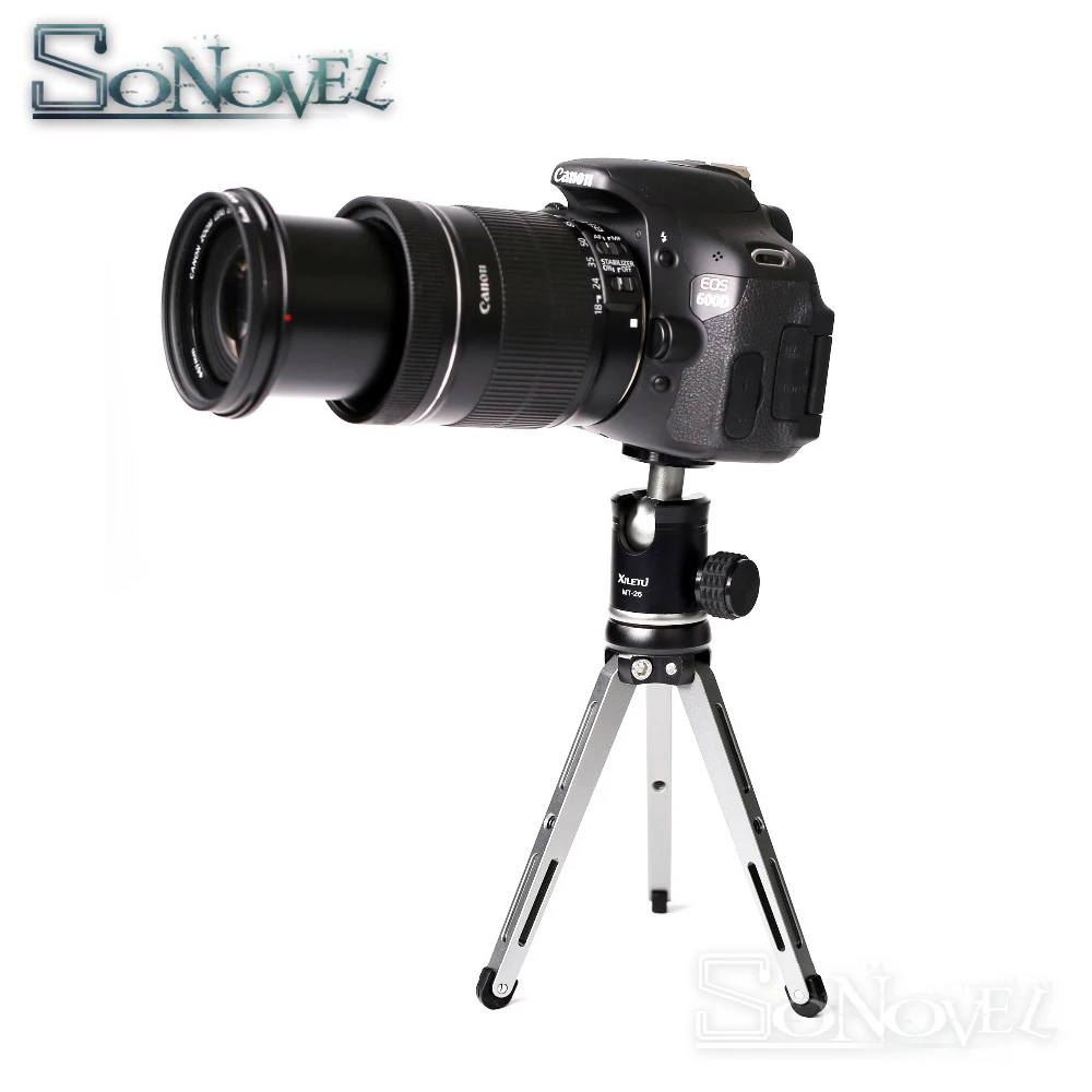 MT26+ XT15 Настольный кронштейн с высоким подшипником мини настольный штатив и шаровая Головка для DSLR камеры беззеркальная камера смартфон Gopro