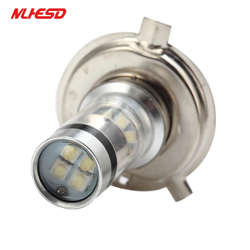 Из 2 предметов 100 W H4 светодиодный лампы 20 SMD автомобилей Противотуманные фары 12 V-24