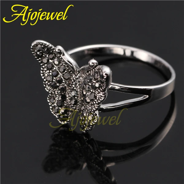 Женское кольцо в стиле Стразы с летающей бабочкой|butterfly ring|brand ringring brand |