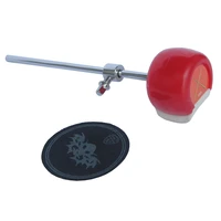 moonembassy bass drum beater with drumheads kick pad percussion accessories