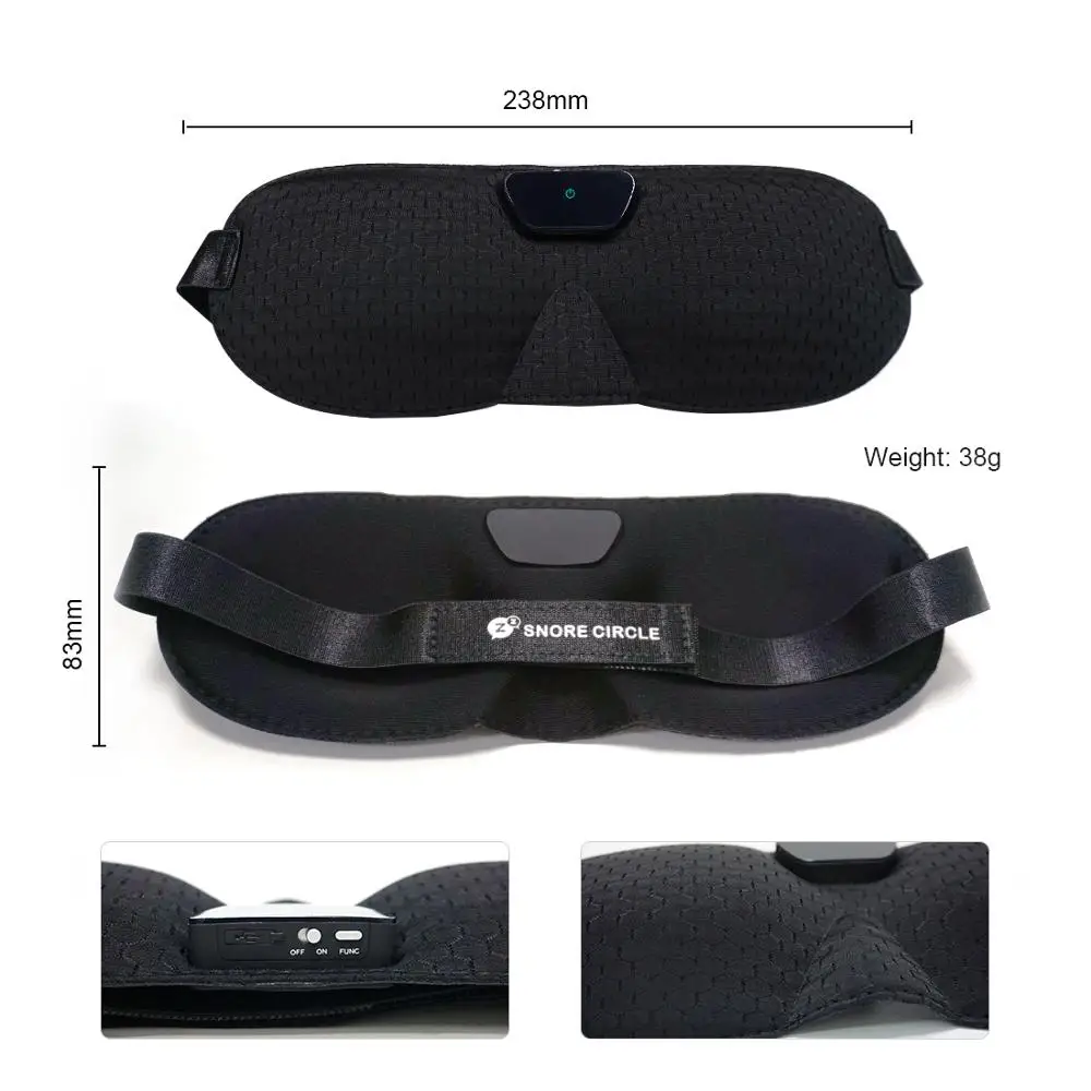 Snore stopper Anti eye mask Prevents snore Black Comfortable Sleep Snoring Solution Apnea Sleeping | Красота и здоровье