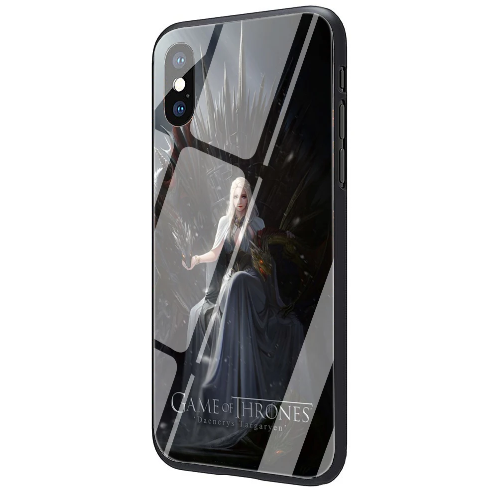 Чехол из закаленного стекла для iPhone 5 5S 6 6s Plus 7 8 Plus X XR XS 11 Pro Max - Цвет: G9