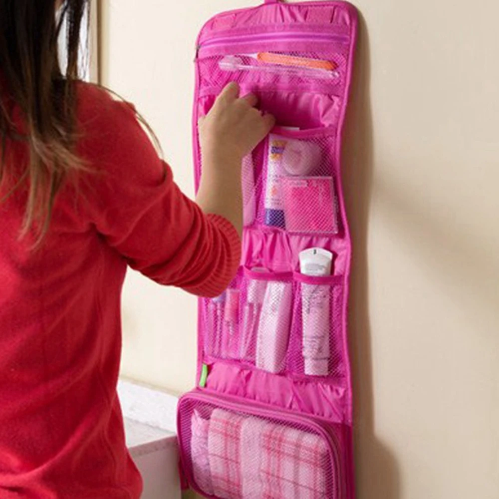 Полезная Новая модная косметичка/сумка для мытья косметики дорожные аксессуары