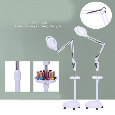 Увеличительное стекло СВЕТОДИОДНЫЙ торшер многофункциональный Регулируемый