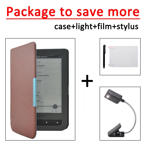 Чехол на магните чехол для pocketbook basic touch 614/615/625 читалка + подарки|case for pocketbook|pocketbook