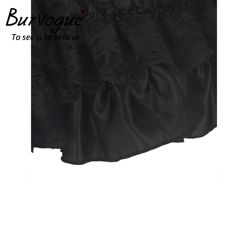 Юбка женская плиссированная средней длины из тюля в готическом стиле|steampunk