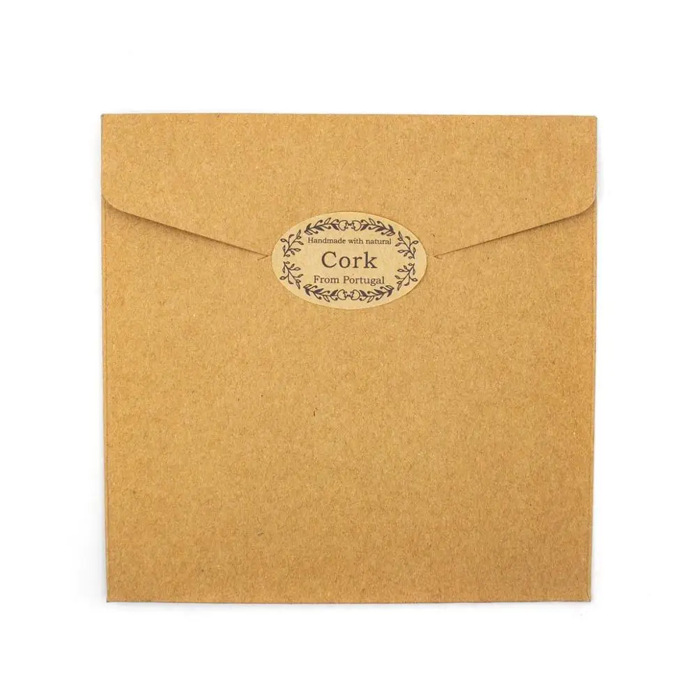 1unit Kraft packaging eco friendly jewelry package with Sticker L-032-C | Украшения и аксессуары
