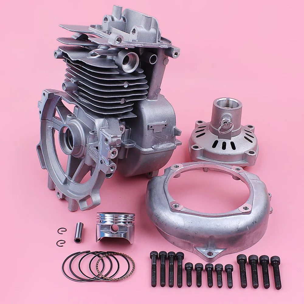 39 мм поршень комплект для Honda GX35 GX35NT GX 35 35NT барабан сцепления маховик Чехлы для вентиляторов в сборе 4 тактный двигатель Запасная часть