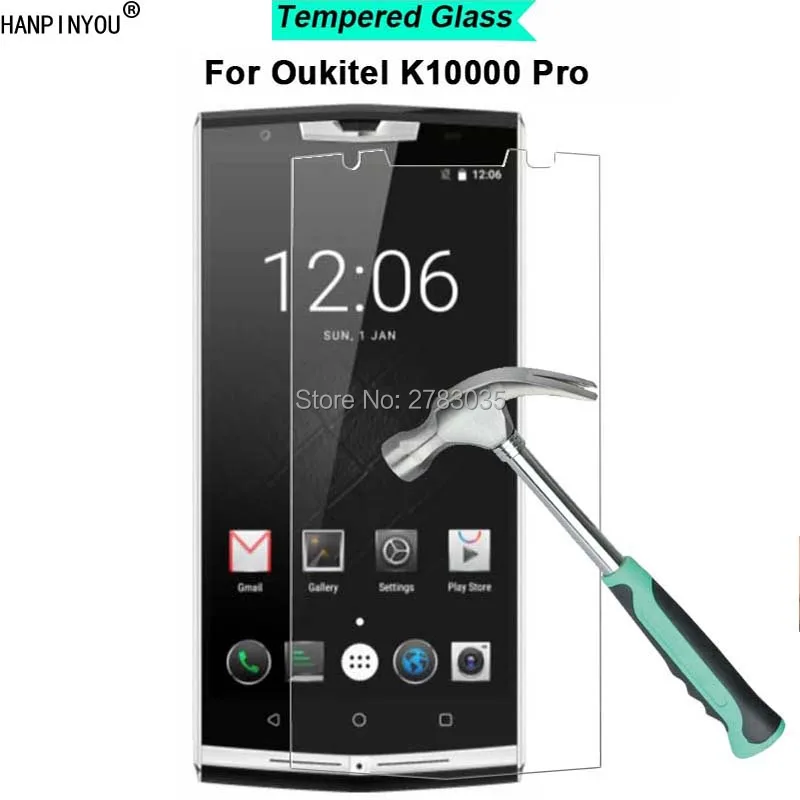 Для Oukitel K10000 Pro 5 5-дюймовая новая твердость 9H 2.5D ультратонкая закаленная Защитная
