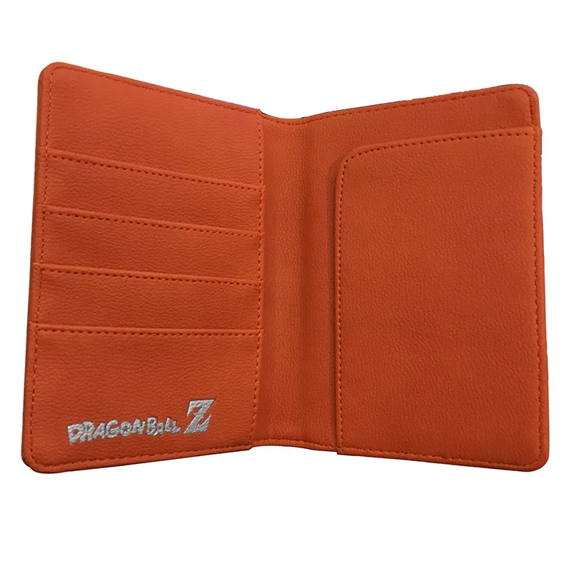 New Dragon Ball Z Passport Holder Case Men Fashion Leather Waterproof Passport Cover Creative Gifts Travel ID Card Passport Bags
