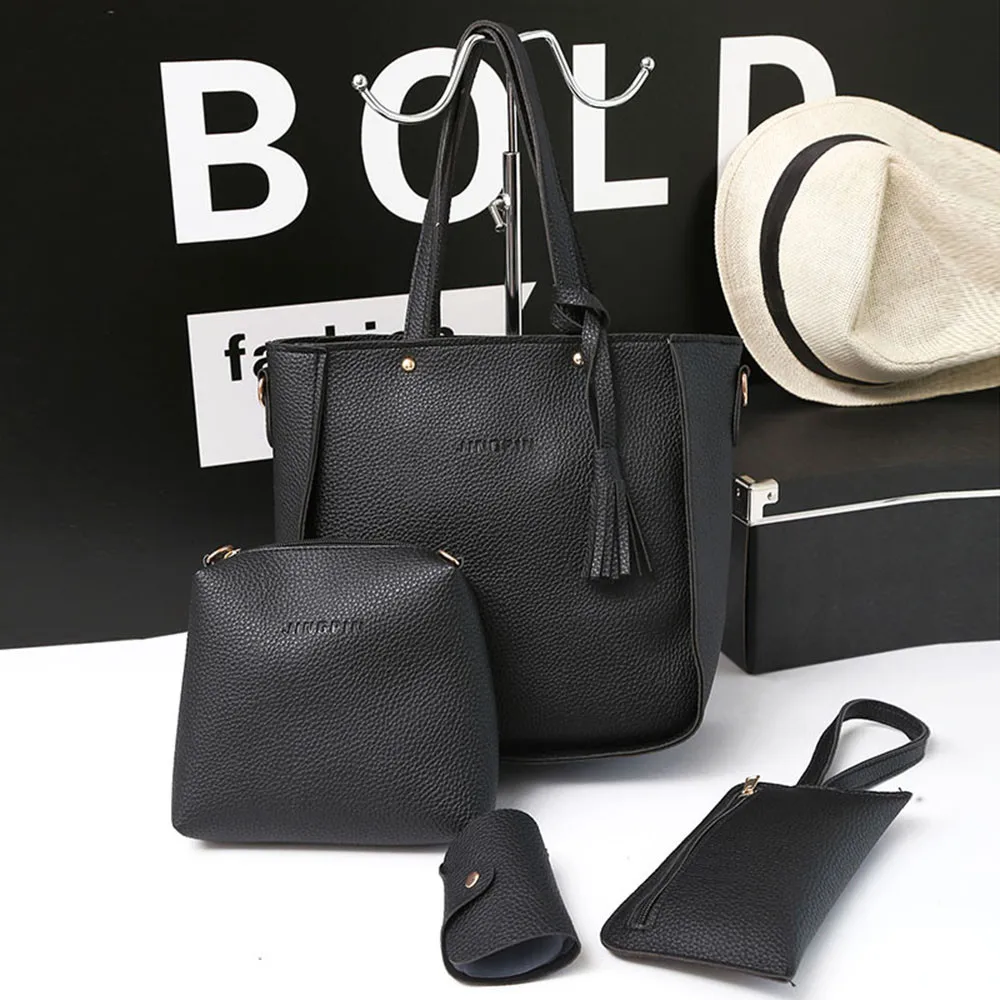 MaisonFabre, сумка на плечо, новинка, высокое качество, кожа, четыре комплекта, модная сумка, четыре штуки, сумка через плечо, женская сумка