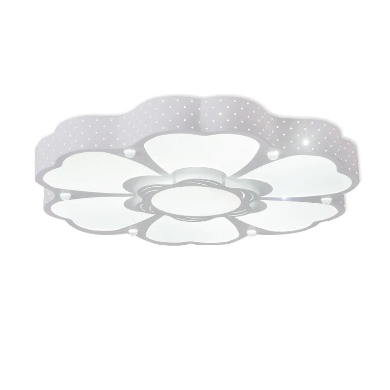 Новая ультратонкая потолочная лампа в форме кованого железа LED акриловая спальня