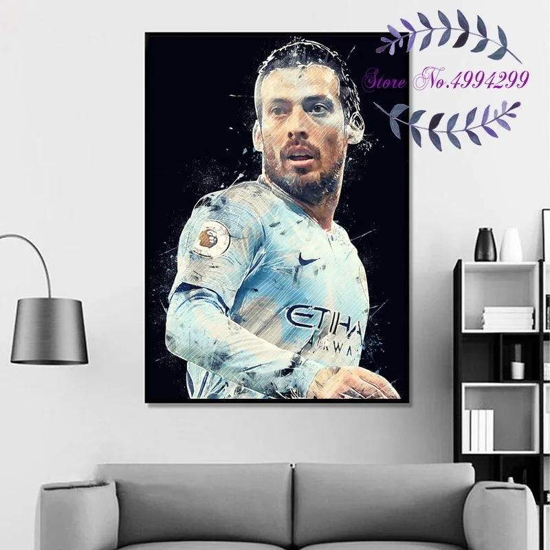 David Silva плакат и принты настенная Картина на холсте художественные настенные