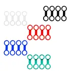 4 шт., силиконовая резиновая клипса для храпа, прикрепление к маске для дайвинга, водных видов спорта, подводного плавания, серфинга, аксессуары