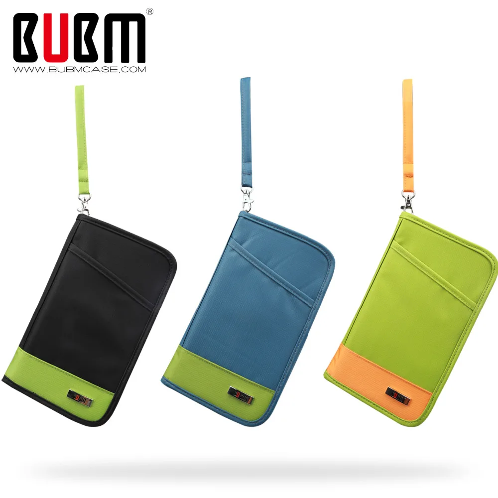 

BUBM Travel Passport Covers Holder Document Cover Money Organizer Passport Protect Cover Case ID Card Cover Wallet Cash Pouch