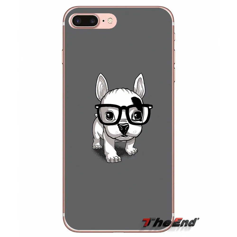 Чехлы для Samsung Galaxy J1 J2 J3 J5 J7 A3 A5 A7 2015 2016 2017 J330 J530 J730 милый щенок Мопс кошка принцесса
