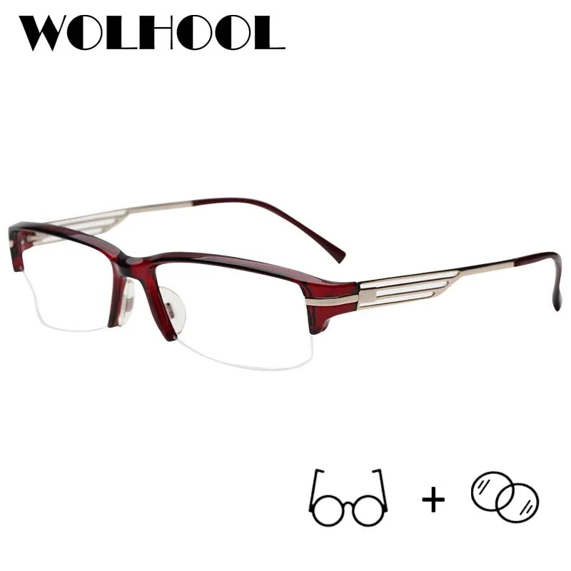 Новый дизайн сплав красный CR-39 линзы женские Рецептурные очки ультралегкие