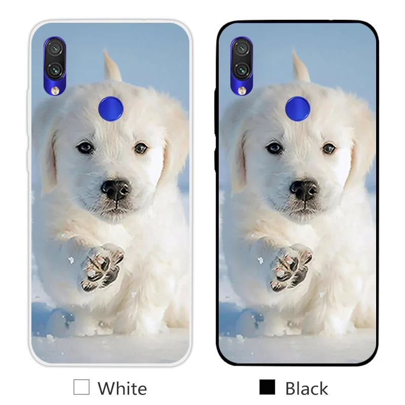 12 Для Xiaomi Redmi Note 7 TPU прозрачный силиконовый ультра тонкий чехол Дизайн Улыбка телефонные чехлы для Redmi Note 7 задняя матовая крышка - Цвет: 12