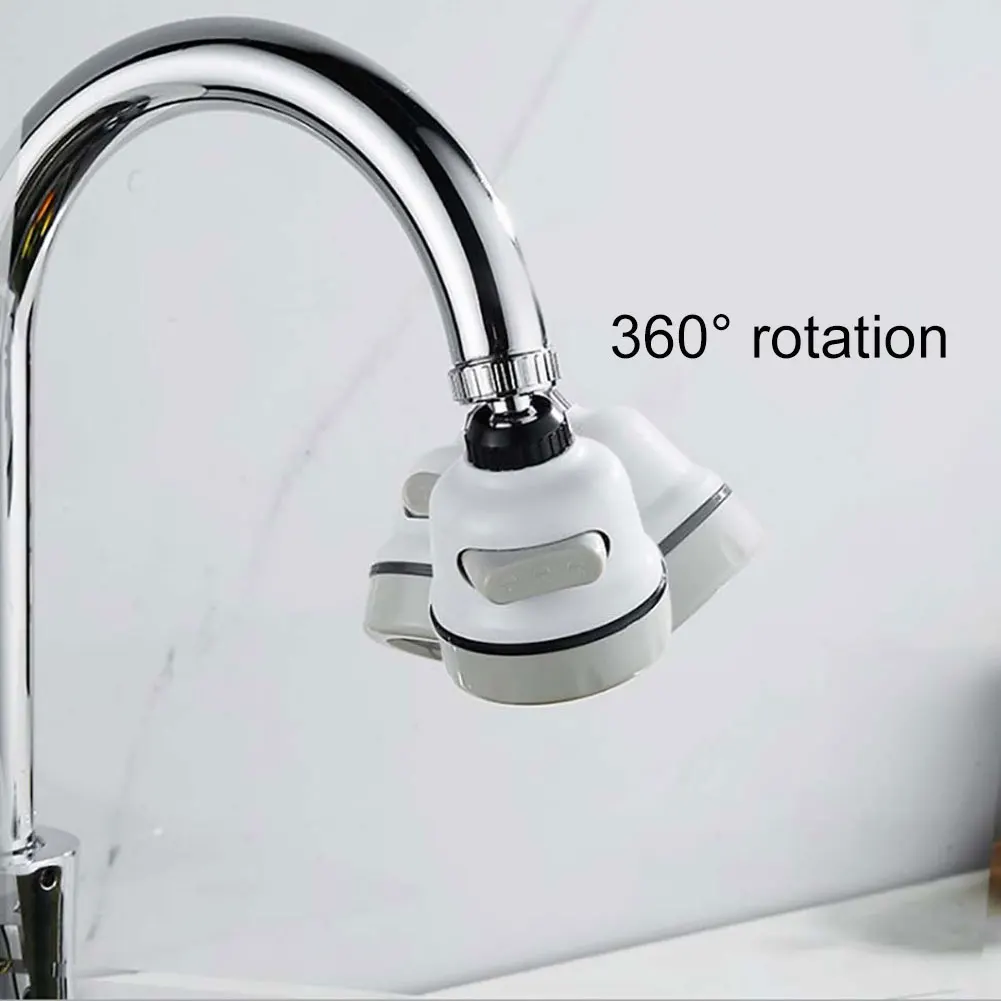 Кухонный регулировочный водосберегающий кран с клапаном фильтр 360 Поворотный