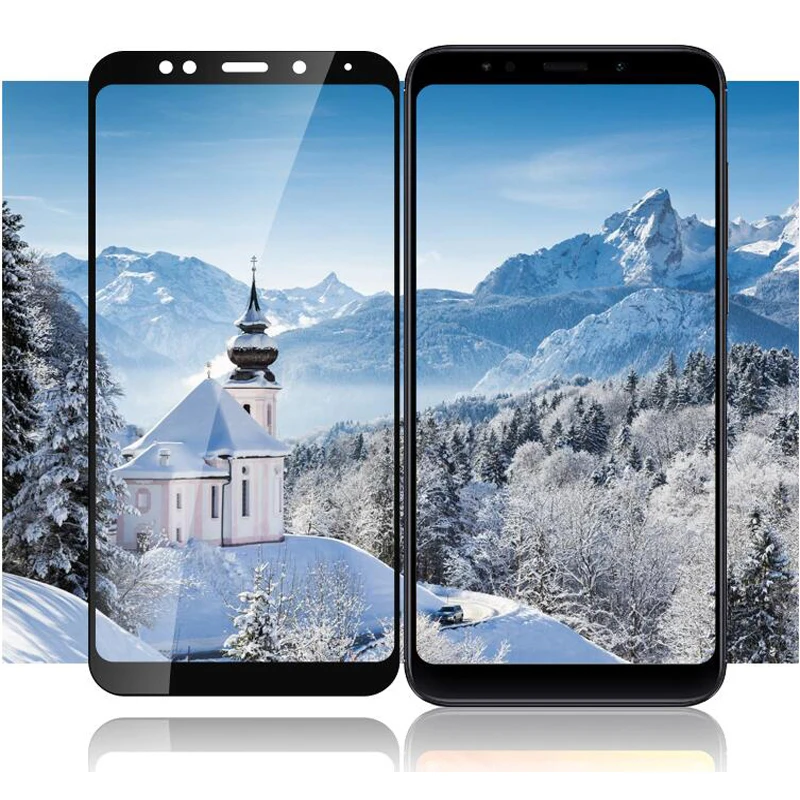 Закаленное стекло для Xiaomi Redmi 5 5A 5Plus Note 5Pro полное покрытие Защитная пленка защита