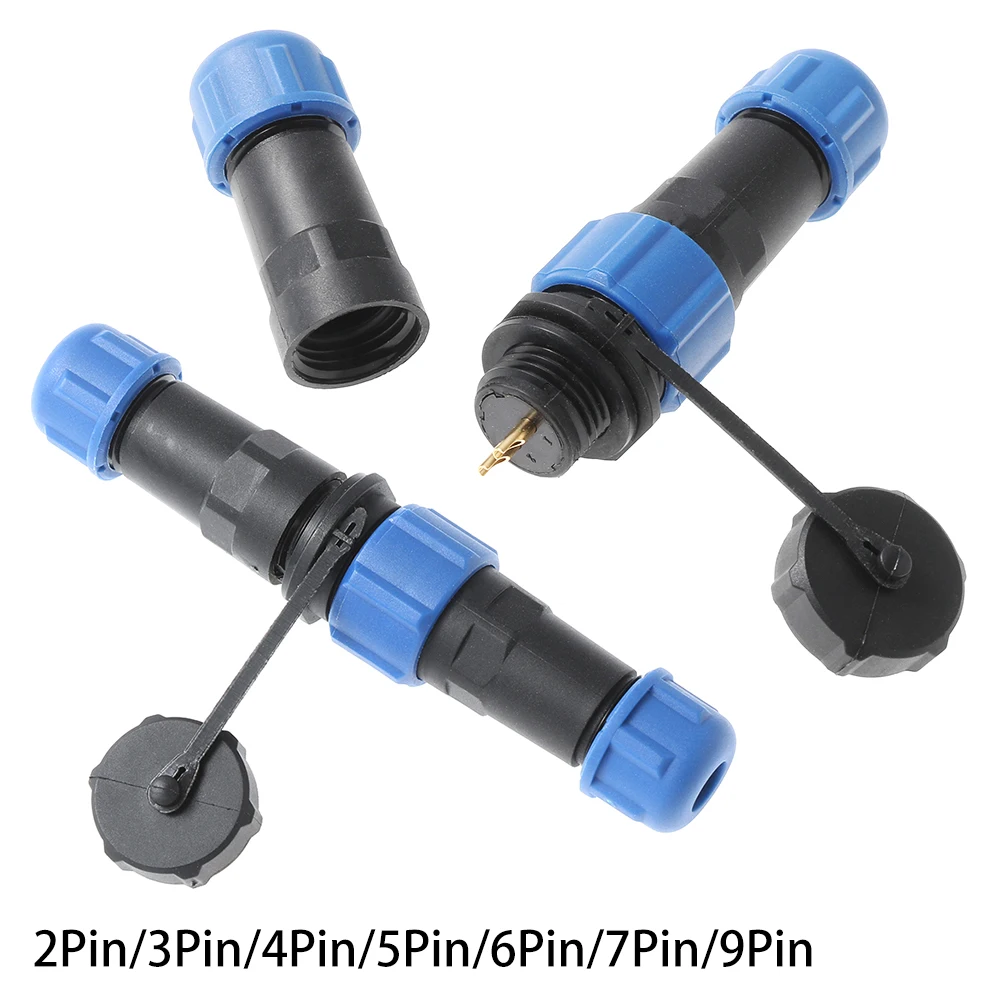 Хит продаж водонепроницаемый соединитель SP16 IP68 кабеля штепсельная вилка с