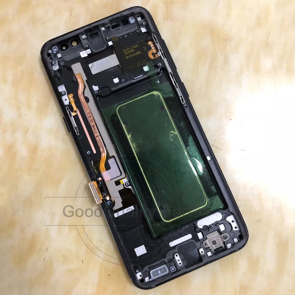 Amoled для Samsung Galaxy S8 G950 G950F ЖК-дисплей с рамкой замены SAMSUNG Plus ЖК G955 дисплей сенсорный