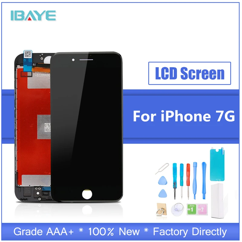 Дисплей для iPhone 7 lcd сенсорный iphone7 экран LCD дигитайзер сборка Замена + Инструменты|